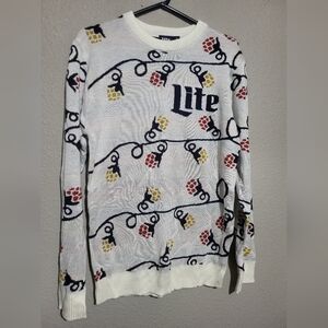 Lite Holiday Sweater with Festive Christmas Lights